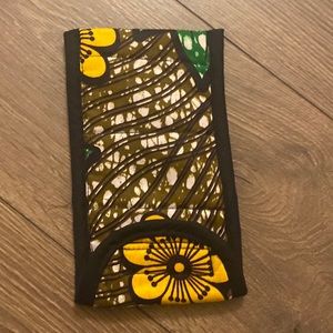 African print handmade glasses case